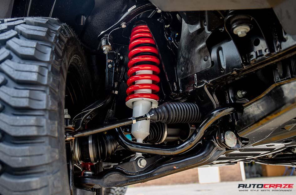 FORD RANGER MO978 RAZOR BLACK SATIN MACHINED